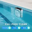 AIRROBO PC10 Cordless Robotic Pool Cleaner - Intelligent Wall Climbing Underwater Vacuum for Swimming Pools