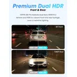DDPAI Z60 Pro Dual with Intelligent Hardwire Kit
