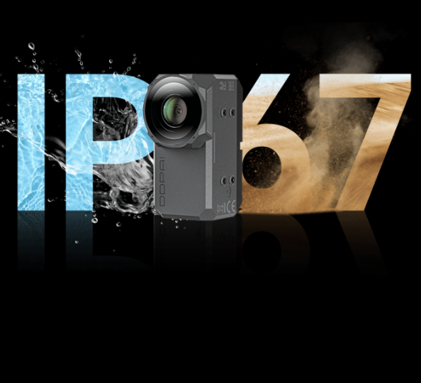 DDPAI Ranger M1 Motorcycle Dash Cam | 3K Dual Recording, IP67 Waterproof & AI Motion Effects for All-Weather Riding Security