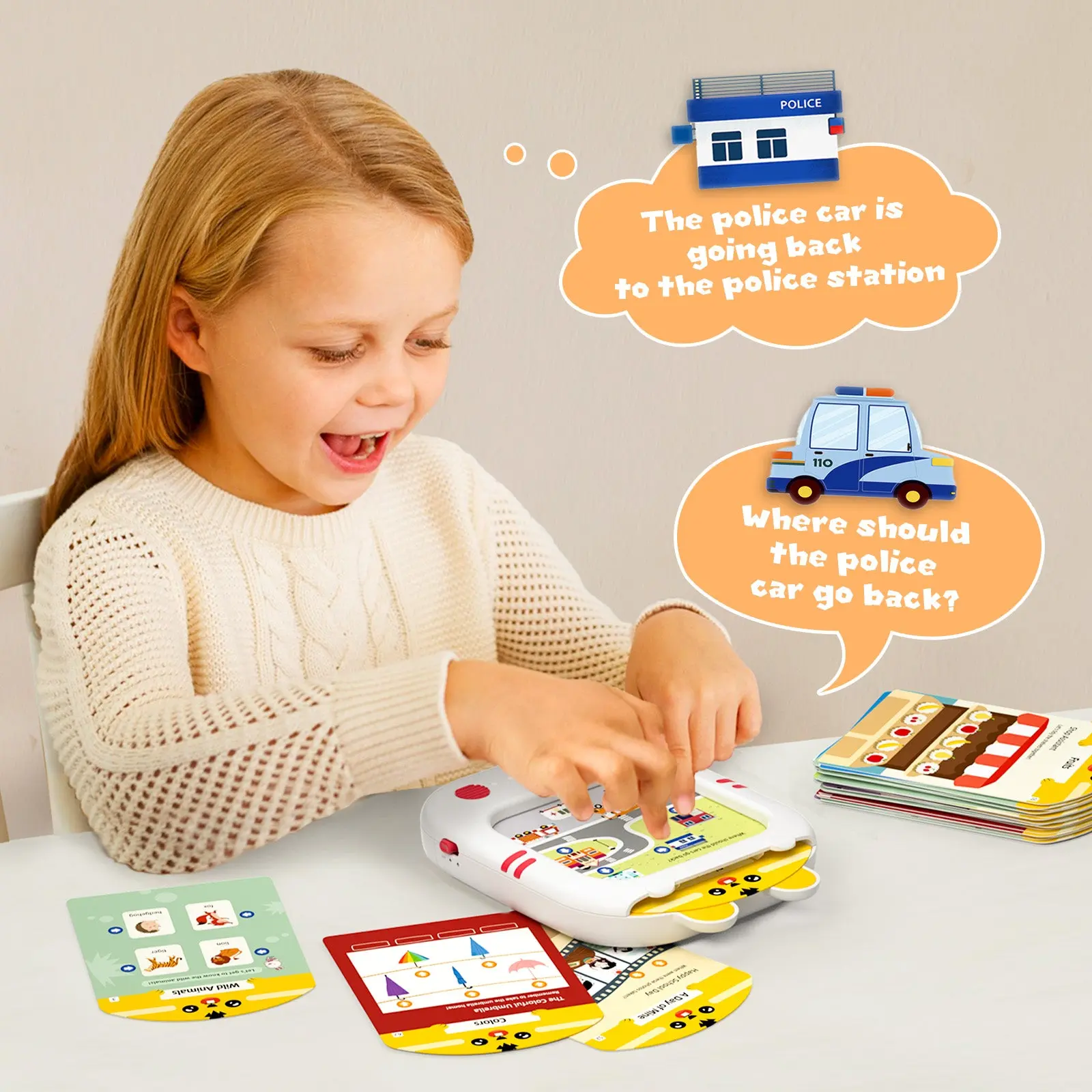 ALILO Q1 - AI-Powered Interactive Learning Companion | Portable Early Education Toy with Multilingual Stories & Parental Controls (0-6 Years)