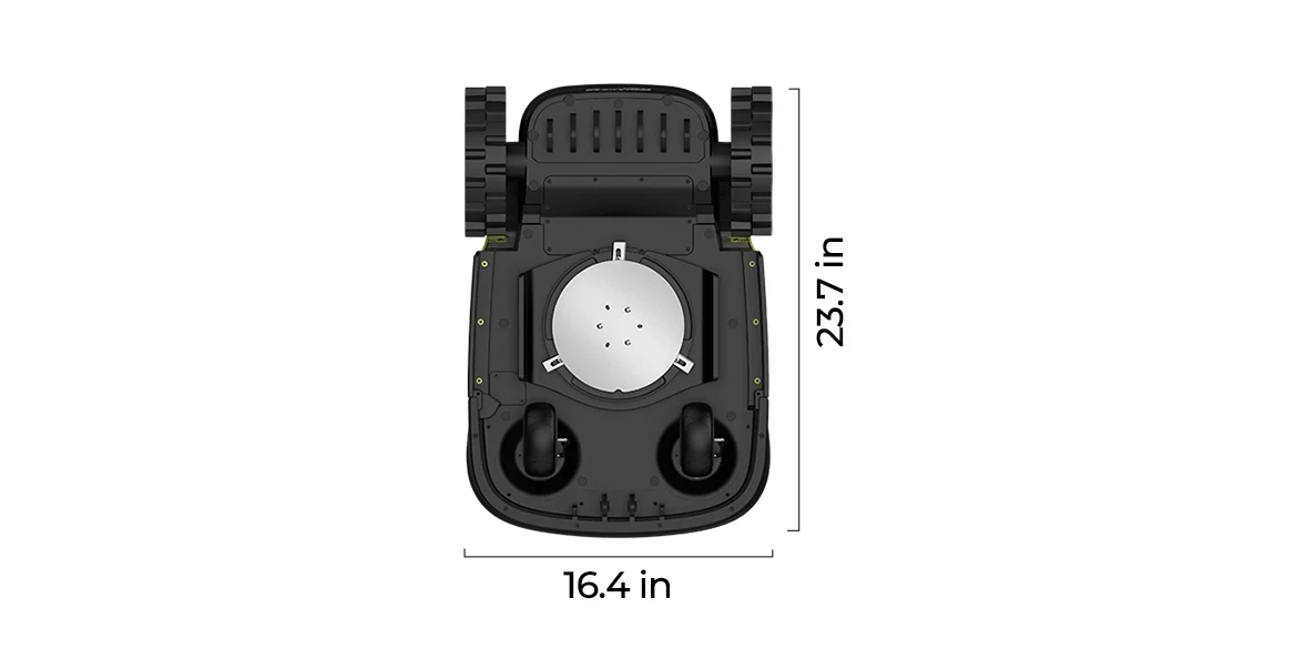 UBHOME M10 Smart Lawn Mower | AI-Powered Robotic Gardening with Wireless Control & No Boundary Wires
