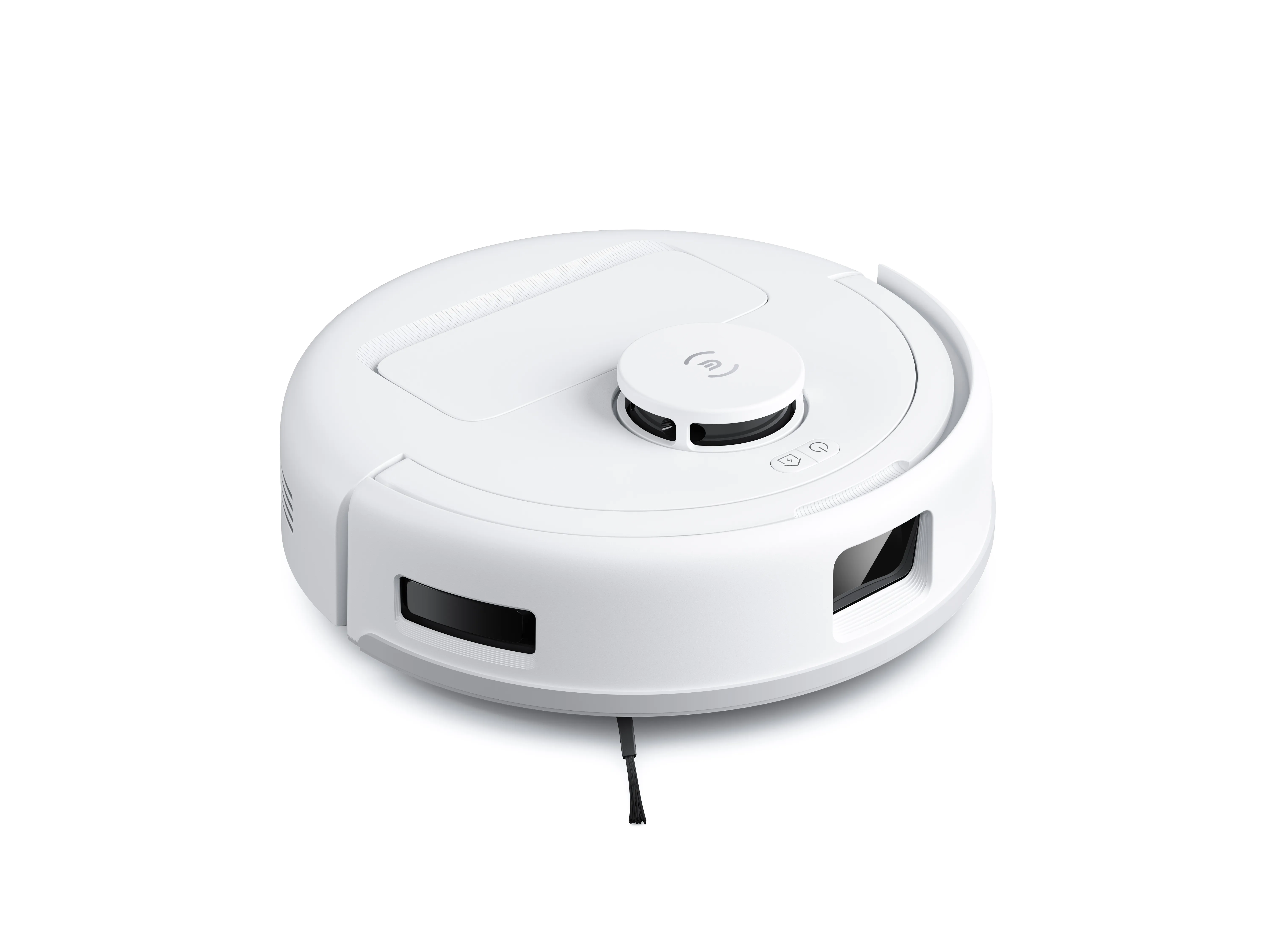 DEEBOT mini Black: World's Smallest All-in-One Robotic Vacuum for Tiny Homes & Lofts