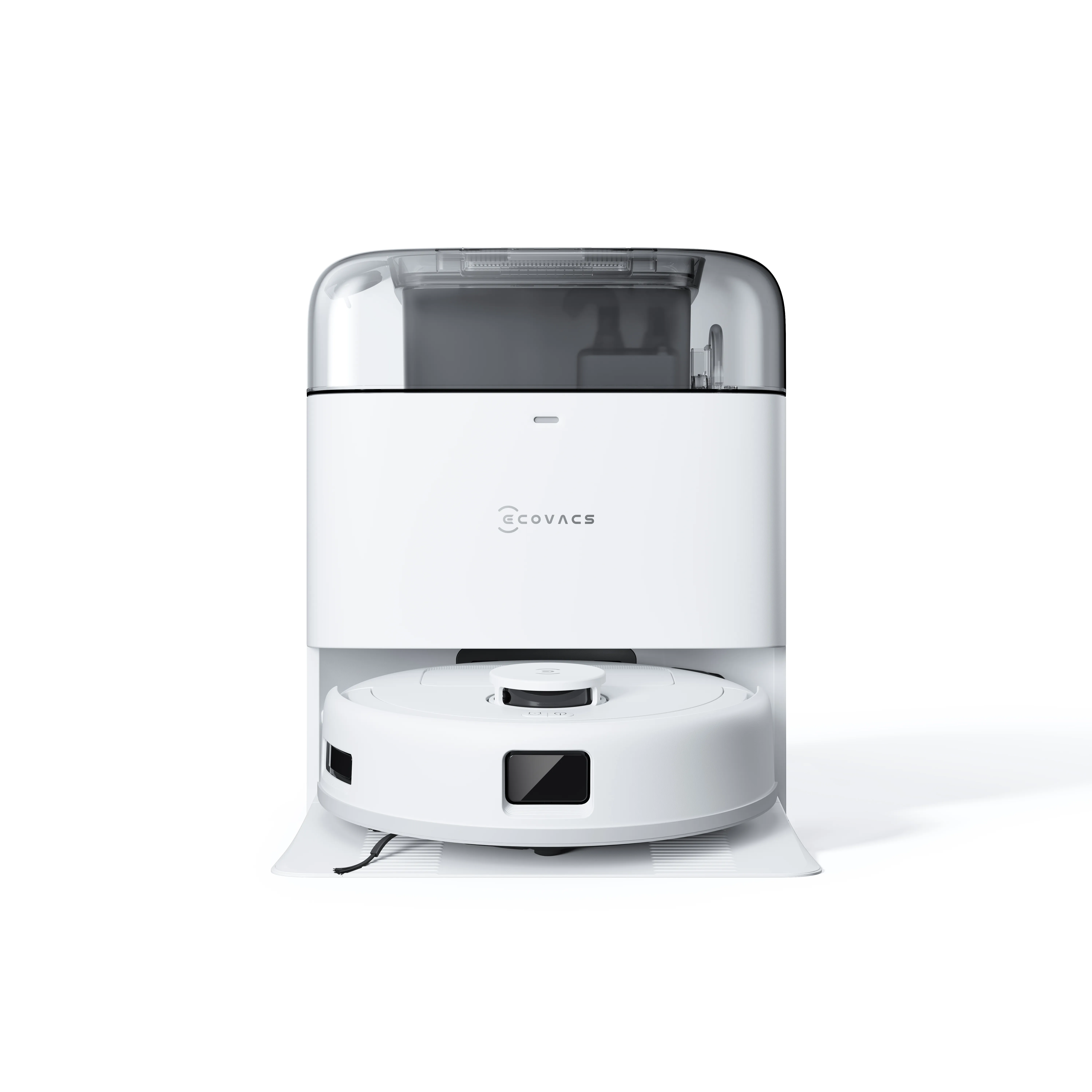 DEEBOT mini Black: World's Smallest All-in-One Robotic Vacuum for Tiny Homes & Lofts