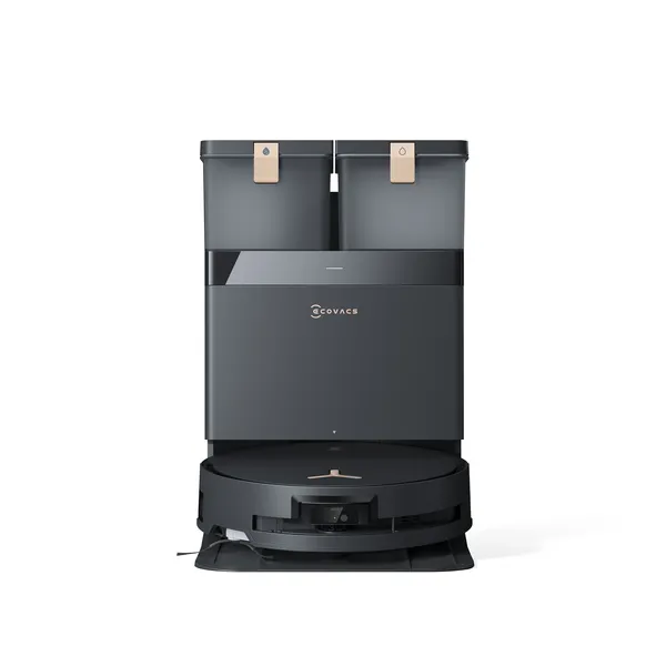 DEEBOT X8 PRO OMNI BLACK: AI Robotic Vacuum with Self-Cleaning Mop & 18000Pa Suction