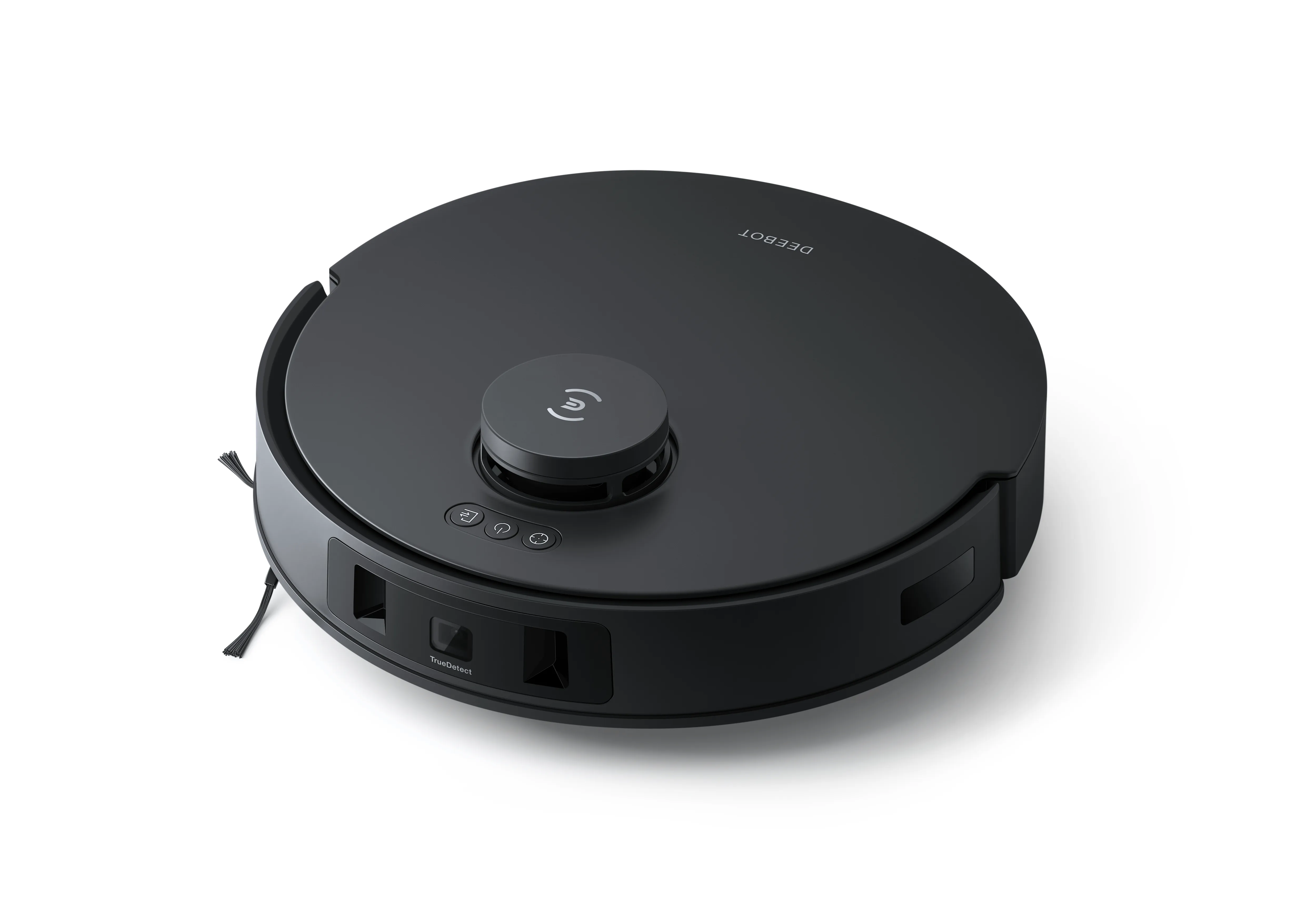 DEEBOT T30 OMNI BLACK: AI Laser Navigation Robotic Vacuum with 11000Pa Suction & All-in-One Station