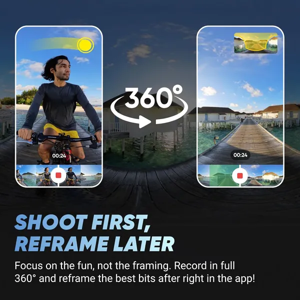 Insta360 X4: The Ultimate 8K 360° Action Camera for Creators | AI-Powered, Waterproof, and Ultra Stable