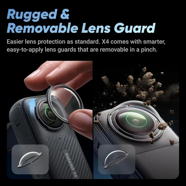 Insta360 X4: The Ultimate 8K 360° Action Camera for Creators | AI-Powered, Waterproof, and Ultra Stable