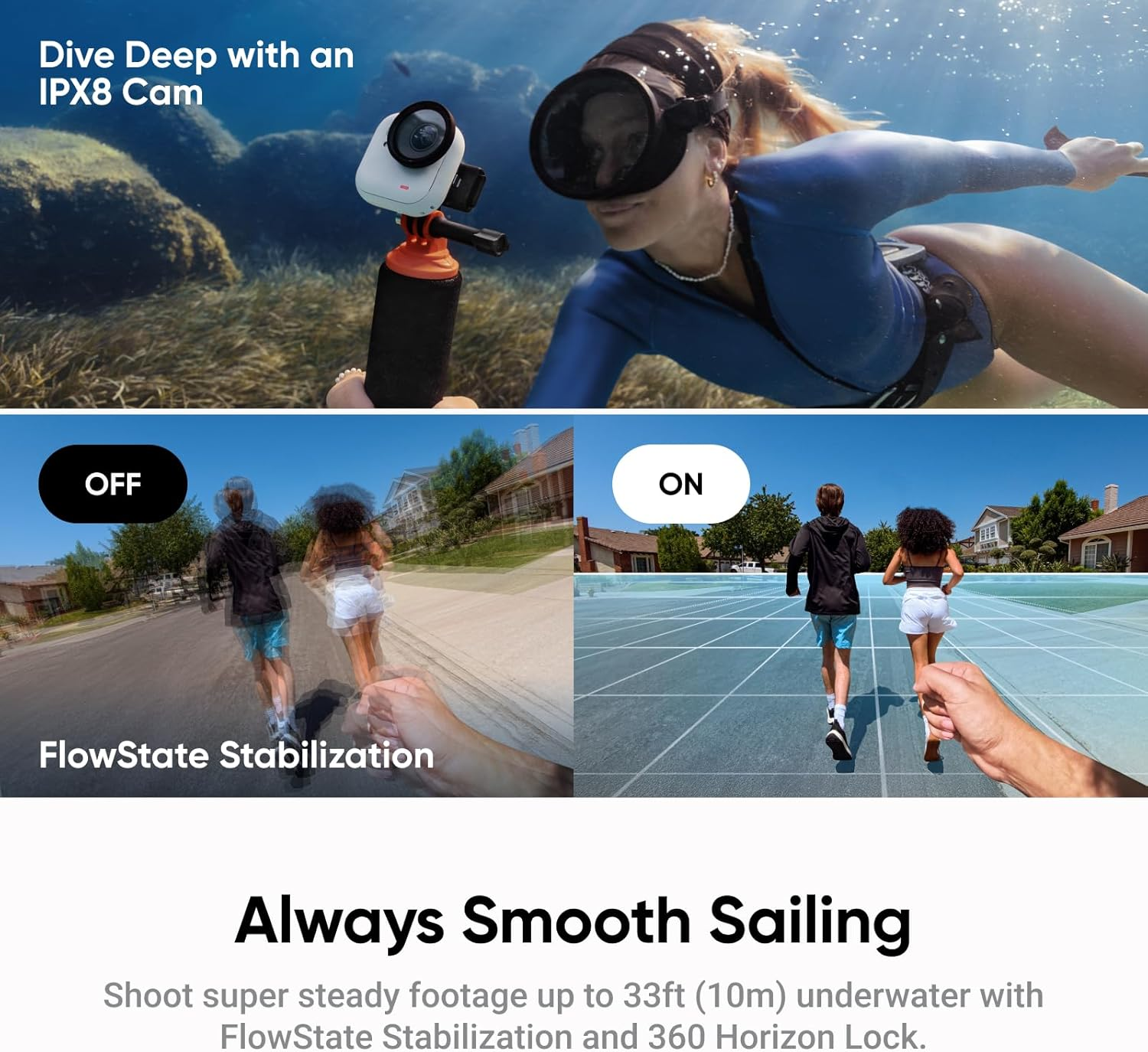Insta360 GO Ultra: World’s Lightest Pocket Camera with 1/1.28” Sensor, 4K 60fps & AI Magic | First-Person View Made Effortless