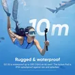 Insta360 GO 3S: Tiny 4K First-Person Camera with AI Editing, 10m Waterproof & Magnetic Mount | Wearable Vlogging Redefined