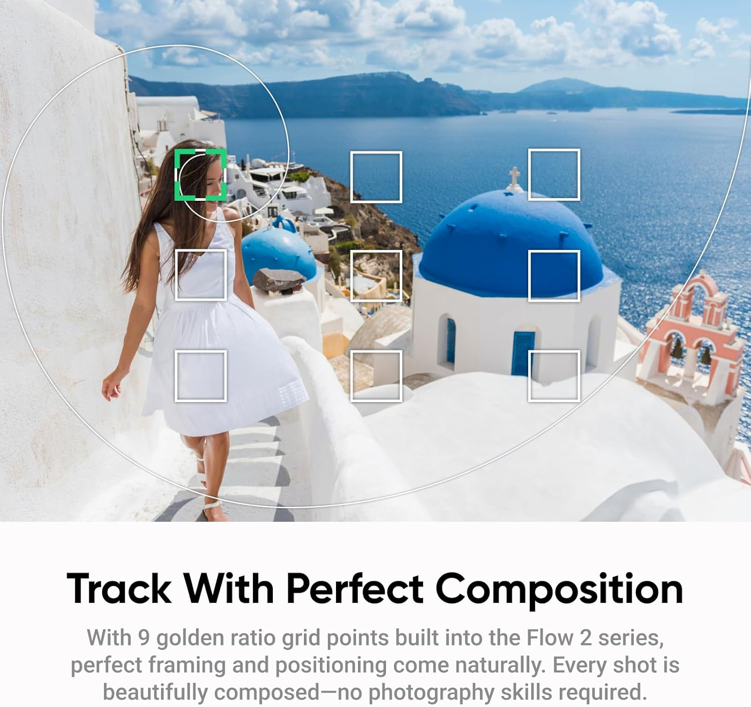 Insta360 Flow 2: AI-Powered Vlog Companion with Dynamic Zoom Tracking & 3-Axis Stability