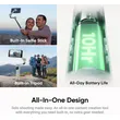 Insta360 Flow 2: AI-Powered Vlog Companion with Dynamic Zoom Tracking & 3-Axis Stability