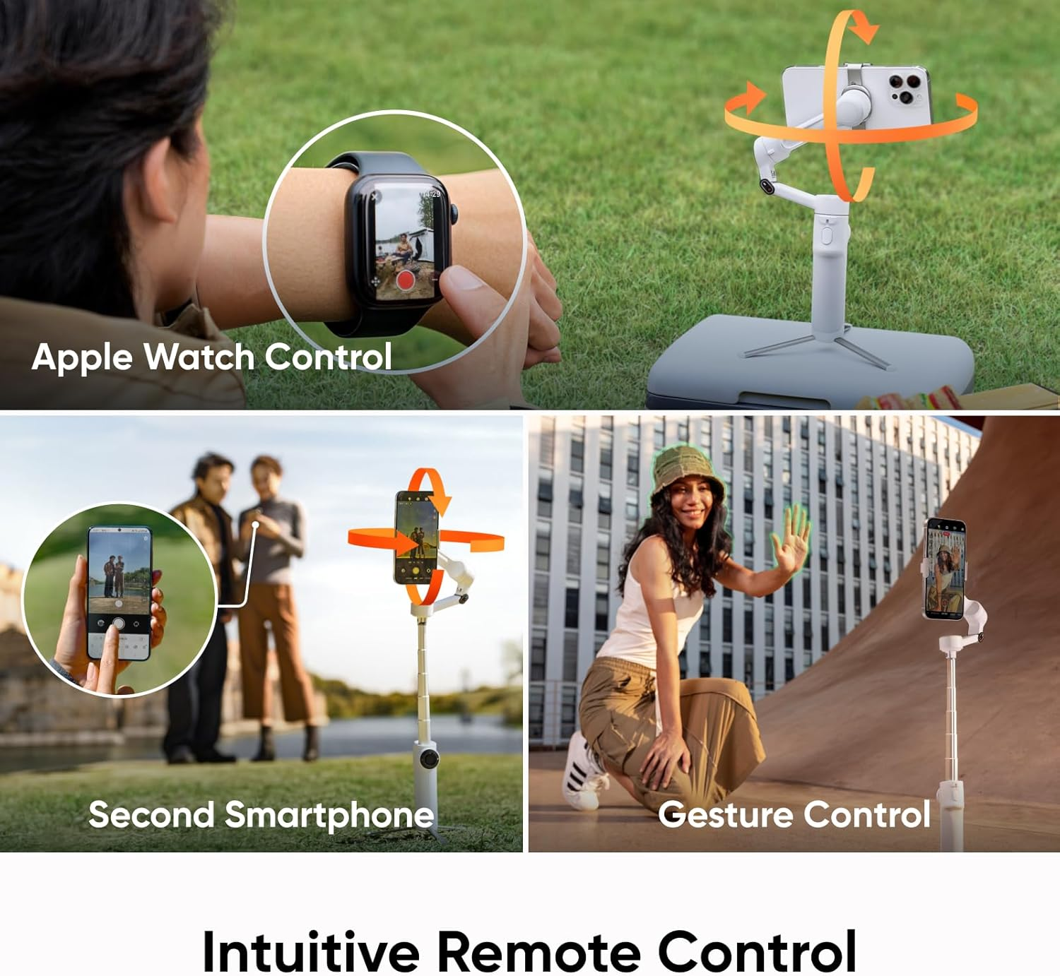 Insta360 Flow 2: AI-Powered Vlog Companion with Dynamic Zoom Tracking & 3-Axis Stability