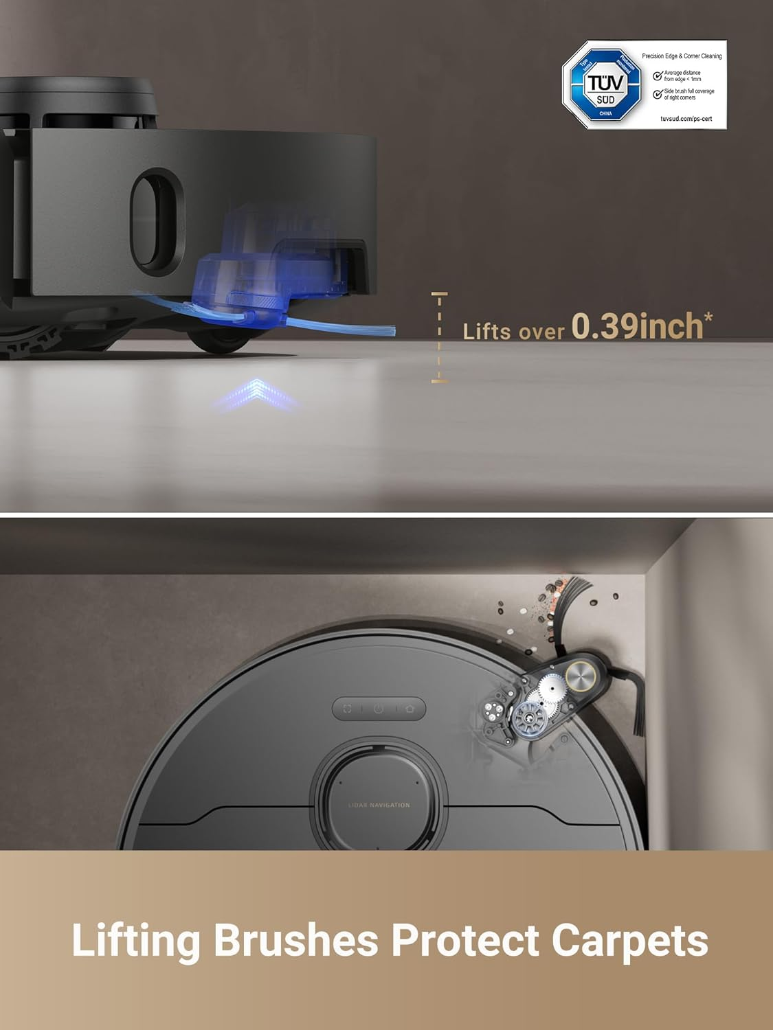 Dreame X40 Master: Dual Mop System & AI Obstacle Avoidance for All Floor Types