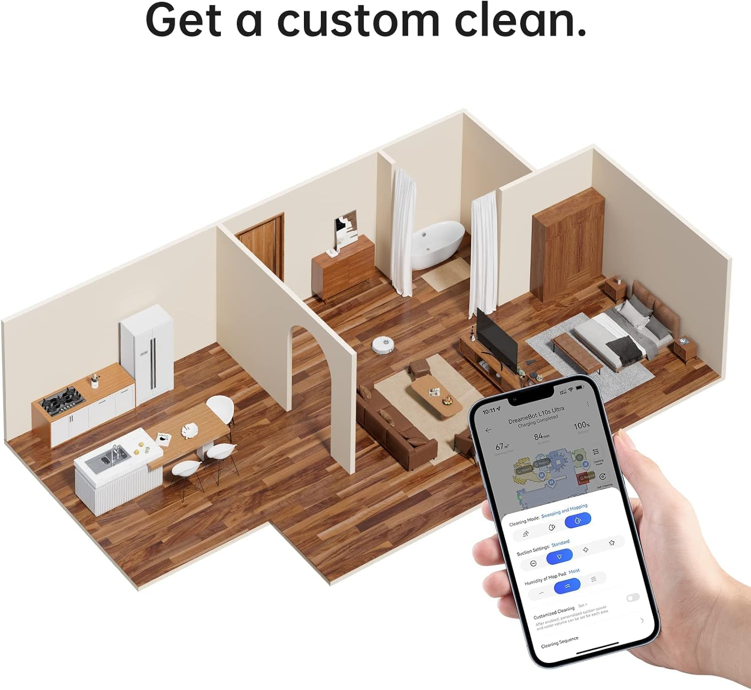 Dreame L10s Ultra: AI-Powered Robot Vacuum & Mop with Self-Emptying Station, Smart Navigation, and Deep Cleaning for Home