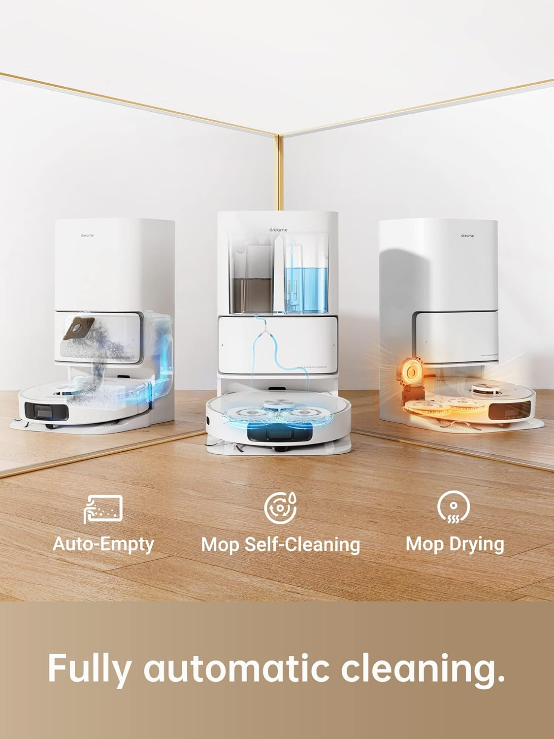 Dreametech L10 Ultra: AI Robot Vacuum & Mop with Self-Emptying Station, Smart Navigation, and Deep Cleaning for Home