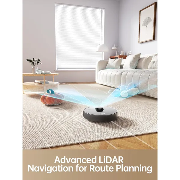 Dreametech D10s Plus: AI-Powered Robot Vacuum with Self-Emptying Station, Mop & Smart Navigation for Whole Home Cleaning