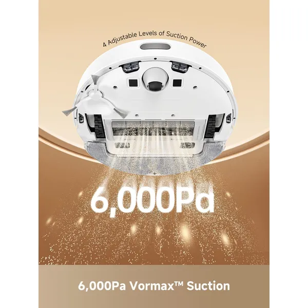 Dreame D10 Plus Gen 2: AI Laser Robot Vacuum with Self-Emptying Station, Mop & Smart Navigation for Whole Home Cleaning