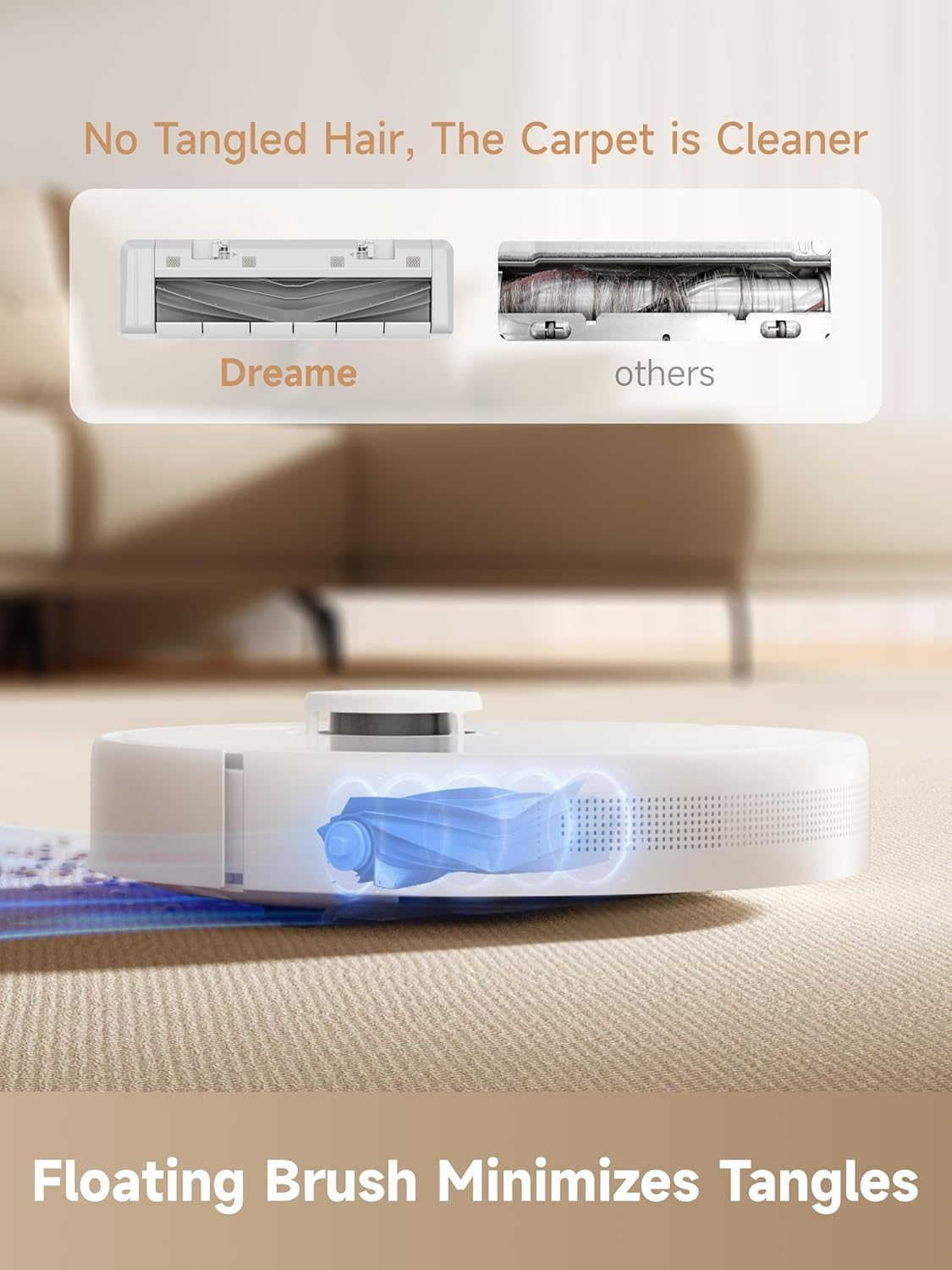 Dreame D10 Plus Gen 2: AI Laser Robot Vacuum with Self-Emptying Station, Mop & Smart Navigation for Whole Home Cleaning