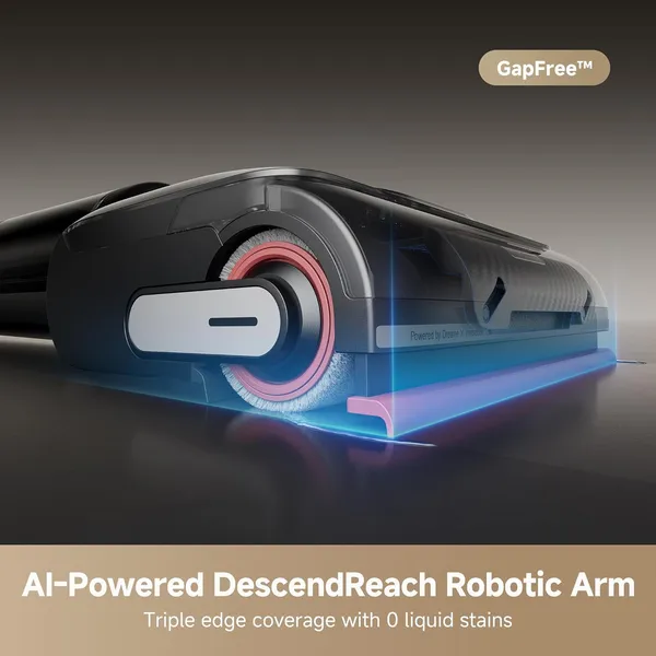 Dreame H15 Pro: Dual-Brush Cordless Vacuum with MistLock Dust Control & Self-Cleaning Station for Whole Home Deep Cleaning