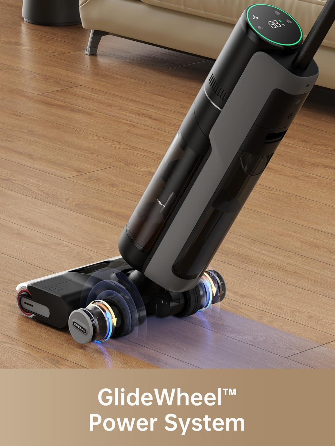 Dreame H13 Pro: 18000Pa Dual Roller Wet/Dry Vacuum with Self-Cleaning Station, Edge-to-Edge Cleaning & 99.99% UV Sterilization
