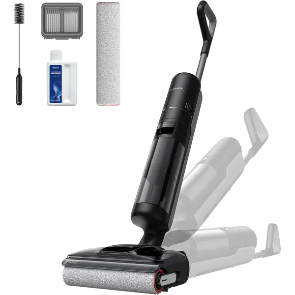 Dreame H12 Pro FlexReach | Ultimate Wet and Dry Floor Cleaner with Dual Roller Brush & Auto-Detection for Separating Wet and Dry Waste | High-End Intelligent Cleaning for Large Households