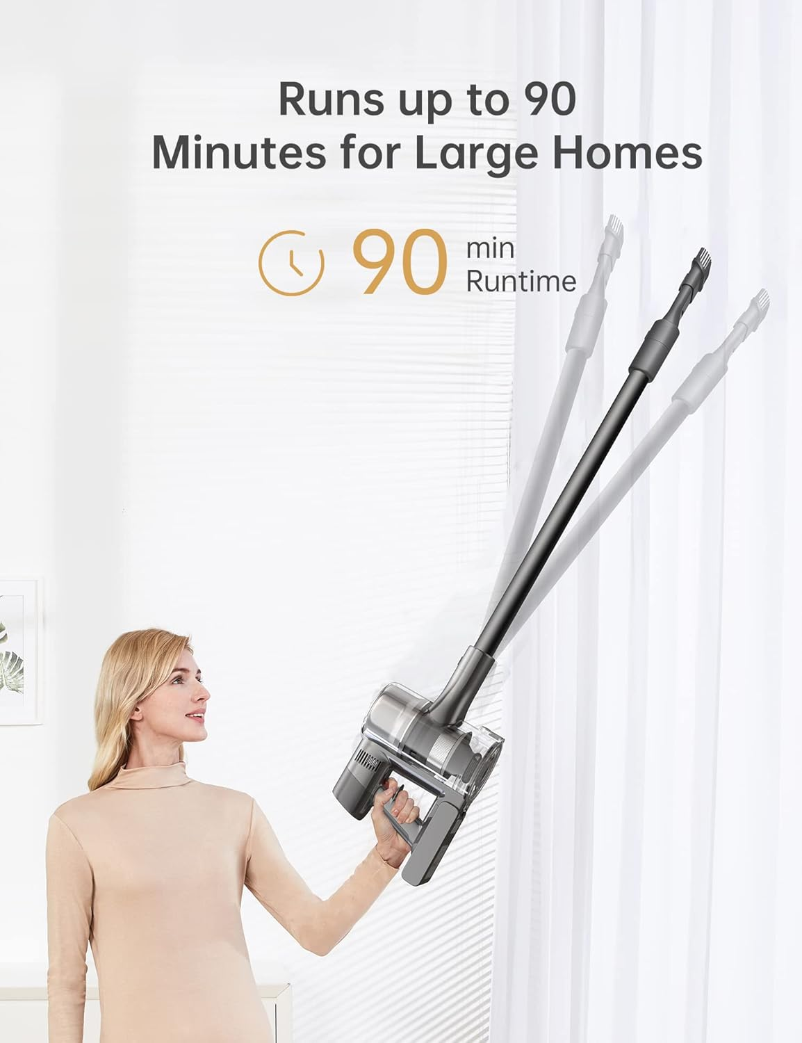 DREAME T30 Neo Wireless Vacuum: 150,000 RPM Motor & Smart Sensors for Effortless Deep Cleaning
