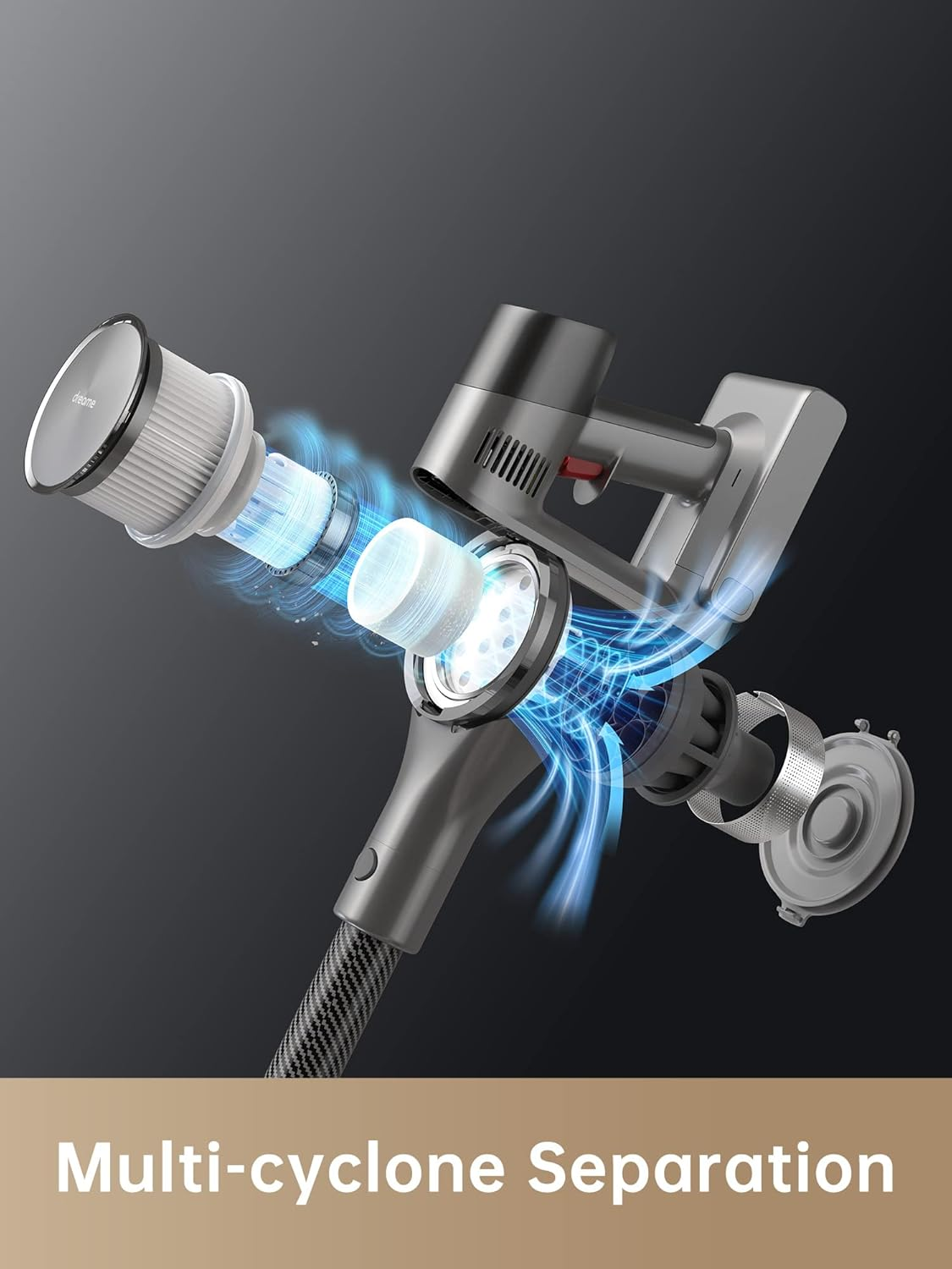 DREAME T30 Cordless Vacuum: 150K RPM Motor & Smart Sensors for Effortless Deep Cleaning