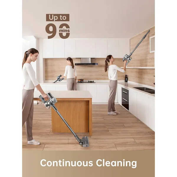 DREAME T30 Cordless Vacuum: 150K RPM Motor & Smart Sensors for Effortless Deep Cleaning
