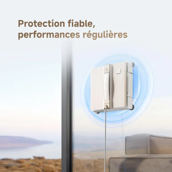 Dreame C1 Window Cleaning Robot: Smart Spray & Auto Path Plan for Streak-Free Shine