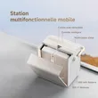Dreame C1 Station Window Cleaning Robot: Cordless Scrubbing & Auto-Refill Station for Effortless High-Rise Windows