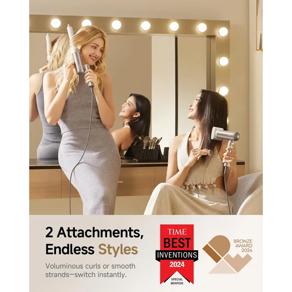 Dreame Hair Pocket Auto-Curling Iron: Smart Temperature Control & Travel-Friendly Design for Effortless Hair Styling