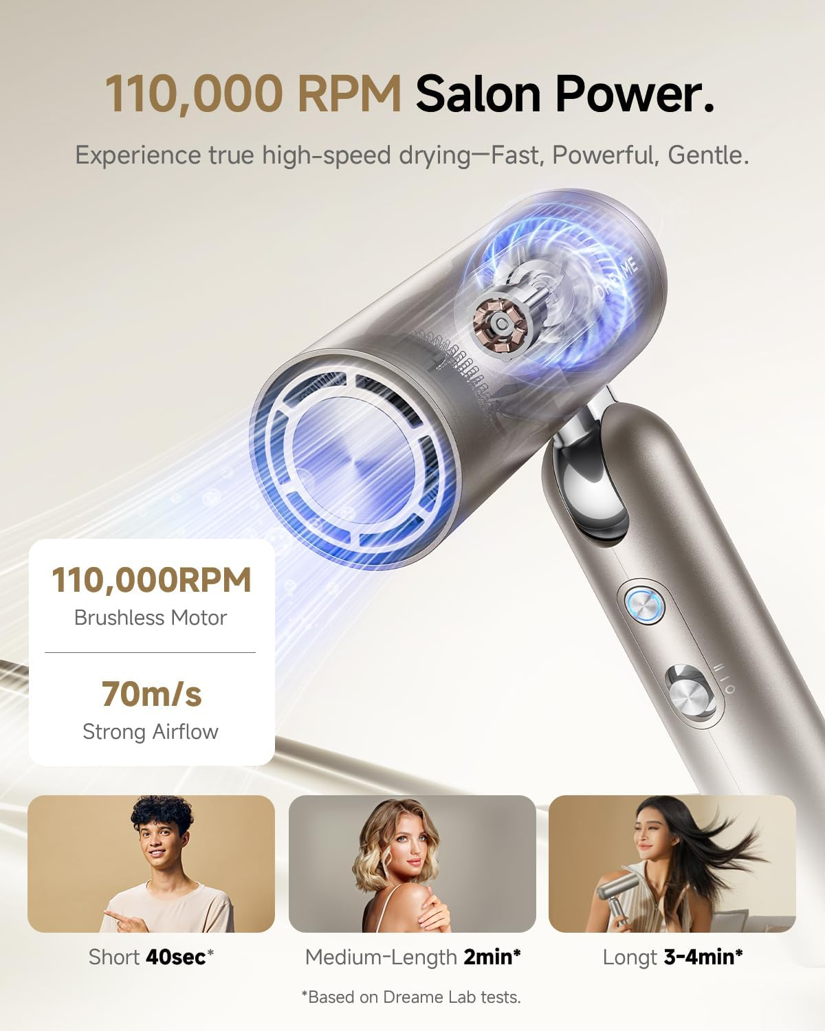 Dreame Hair Pocket Auto-Curling Iron: Smart Temperature Control & Travel-Friendly Design for Effortless Hair Styling