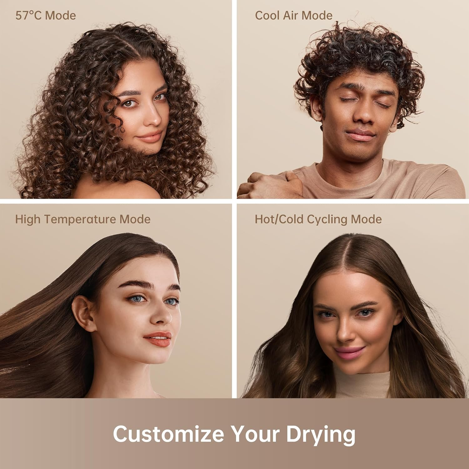 DREAM Hair Glory High-Speed Hair Dryer: Fast Drying, Smart Heat Control & Lightweight Design for Salon-Smooth Hair at Home