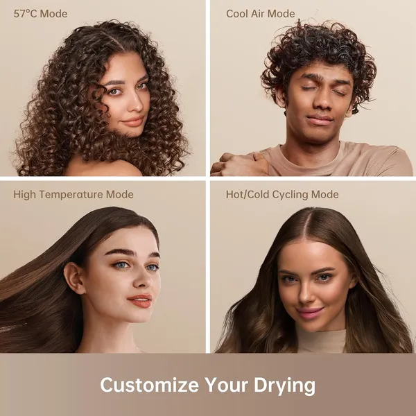 DREAM Hair Glory High-Speed Hair Dryer: Fast Drying, Smart Heat Control & Lightweight Design for Salon-Smooth Hair at Home