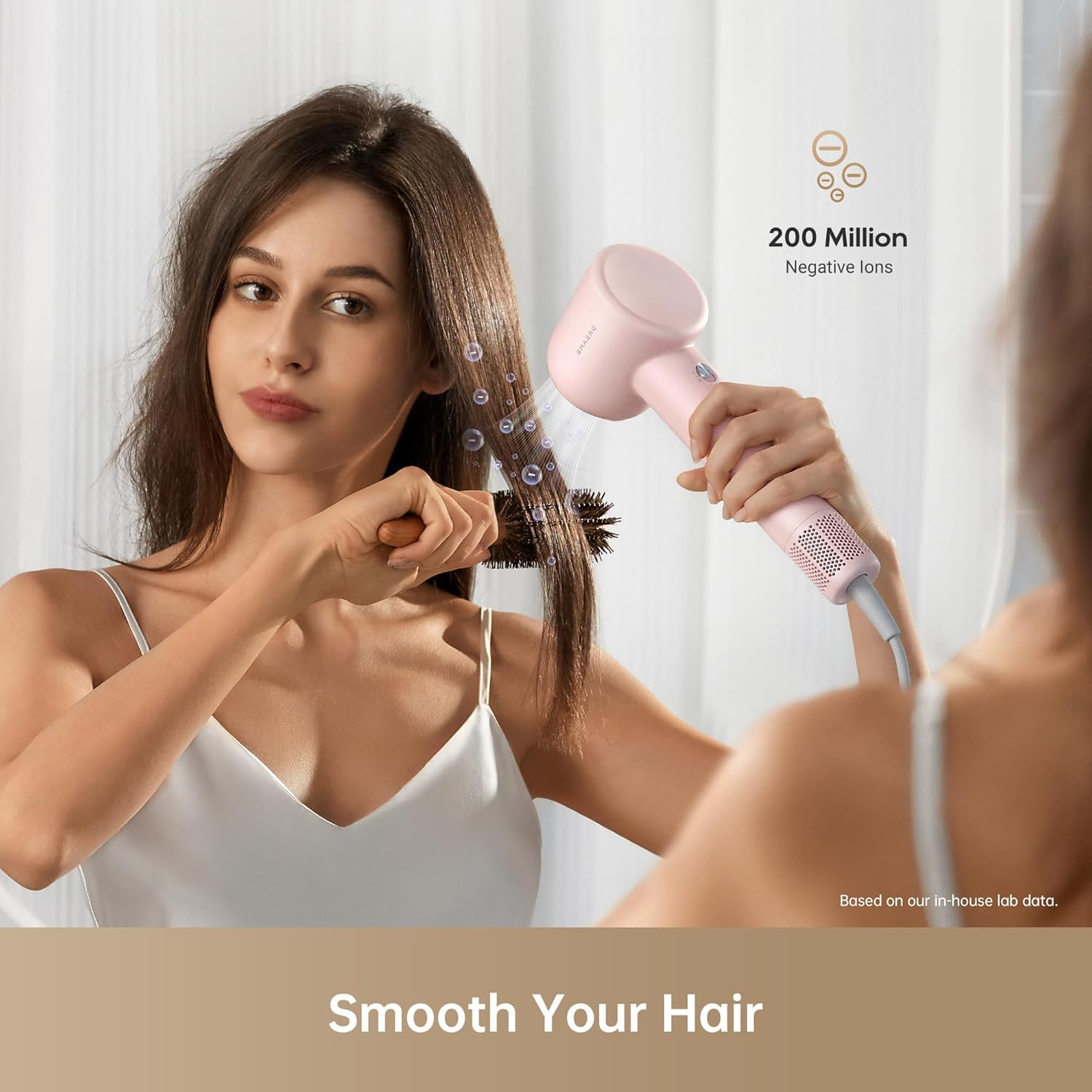 Dreame Hair Gleam: Ionic Shine & Heat Protection for Frizz-Free, Salon-Quality Hair at Home