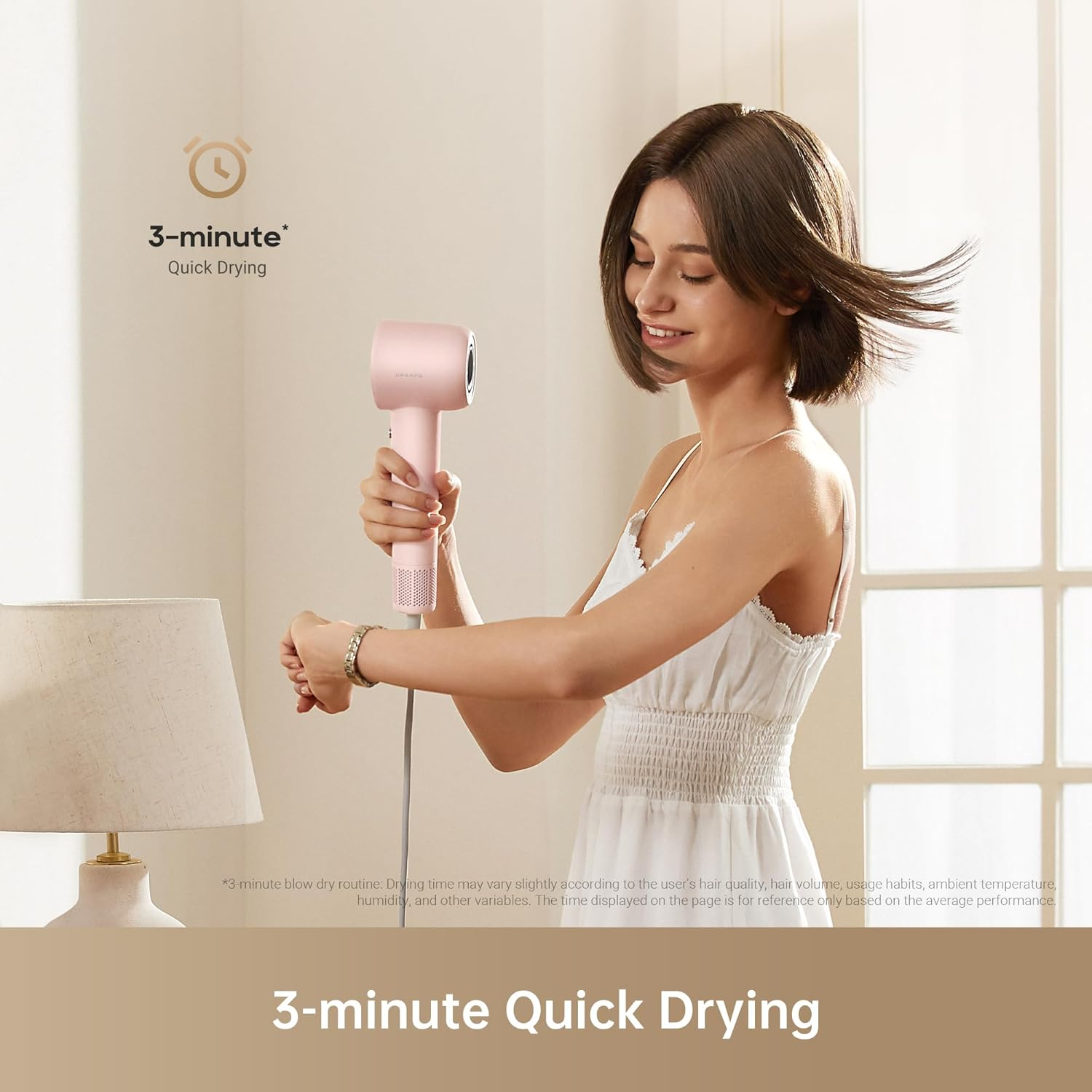 Dreame Hair Gleam: Ionic Shine & Heat Protection for Frizz-Free, Salon-Quality Hair at Home