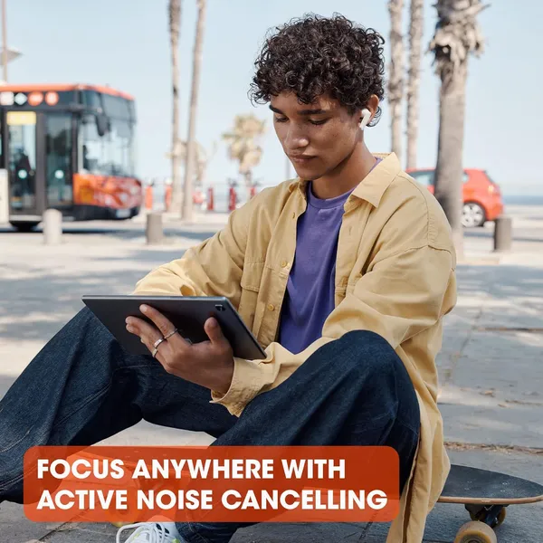 JBL Tune 230NC TWS – Active Noise Cancelling Earbuds, 40H Playtime, 4 Mics & JBL Pure Bass 6mm Drivers