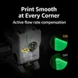 Bambu Lab A1 Mini Combo 3D Printer – AMS Lite 4-Color, 300℃ Hotend, Full-Auto Calibration & ≤48dB Silent Printing