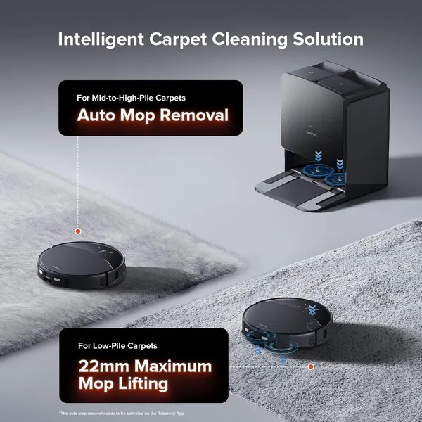Roborock Saros 10R - Ultra Thin Design with Powerful Cleaning and Advanced StarSight Navigation for Efficient Home Cleaning