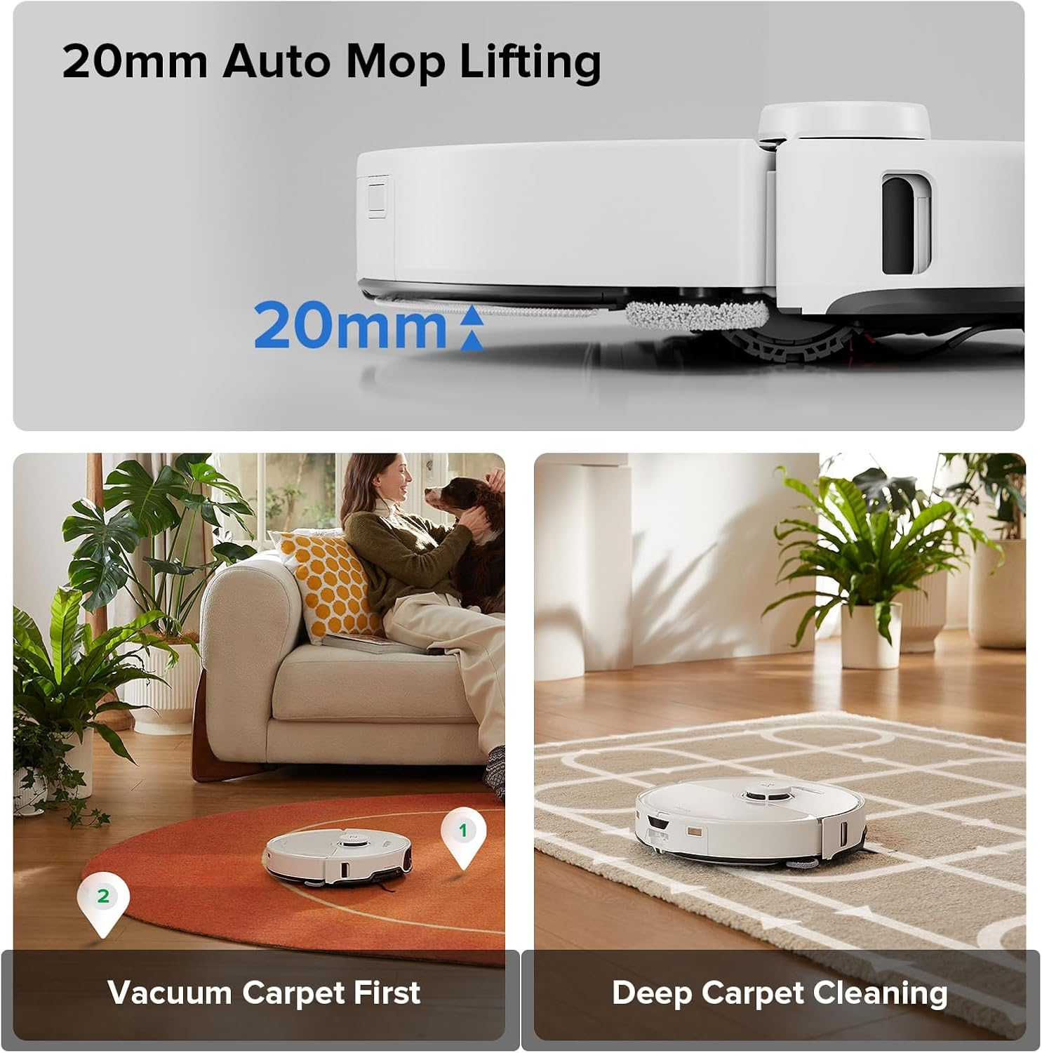 Roborock S8 Max Ultra - Revolutionize Your Cleaning with Advanced Mopping, AI Obstacle Avoidance & Self-Cleaning Station for Ultimate Home Care