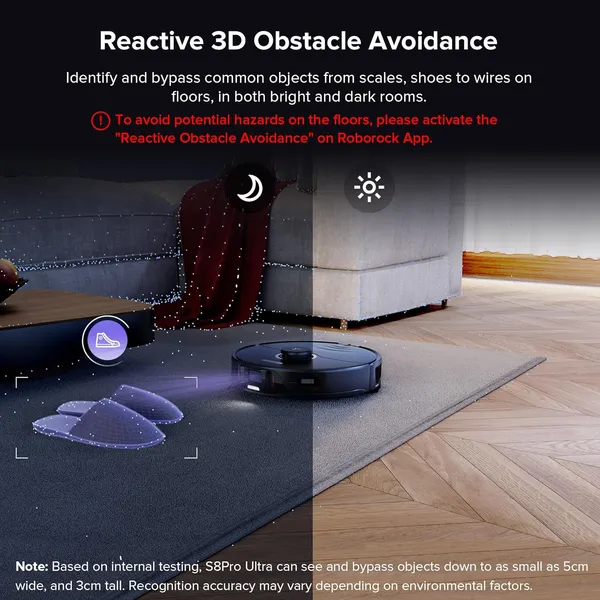 Roborock S8 Max Ultra - Revolutionize Your Cleaning with Advanced Mopping, AI Obstacle Avoidance & Self-Cleaning Station for Ultimate Home Care