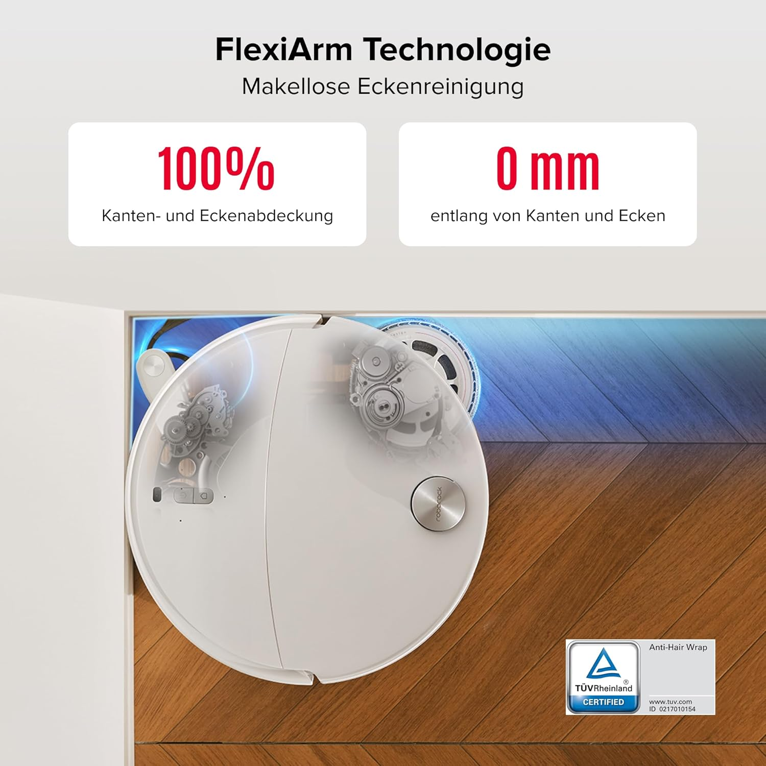 Roborock Qrevo Curv 2 Pro - 25,000Pa Suction with Auto Mop Separation & AdaptiLift Chassis for Perfect Carpet & Hardfloor Cleaning