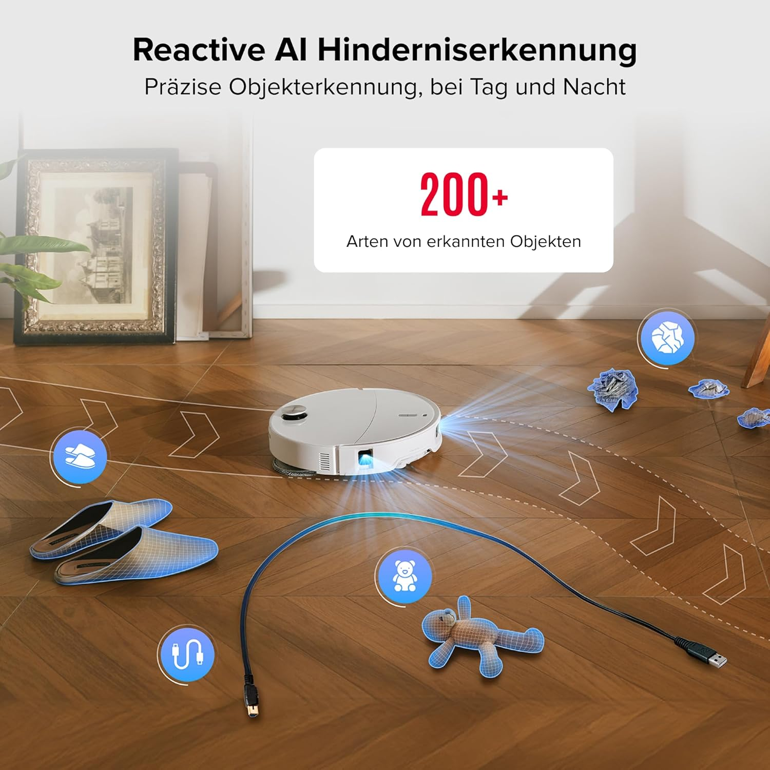 Roborock Qrevo Curv 2 Pro - 25,000Pa Suction with Auto Mop Separation & AdaptiLift Chassis for Perfect Carpet & Hardfloor Cleaning