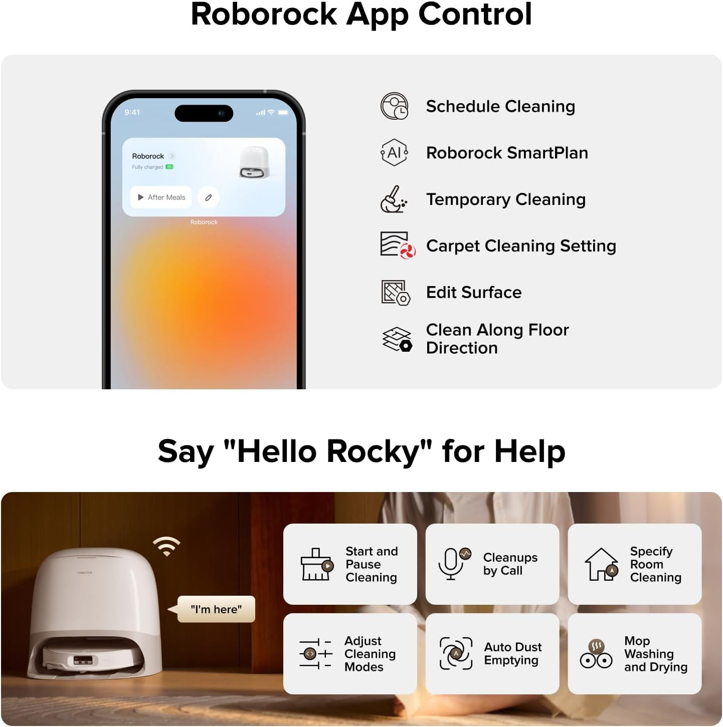 Roborock Qrevo CurvX - 25,000Pa HyperForce Suction with Auto Mop Separation & AdaptiLift Chassis for Perfect Carpet and Hardfloor Cleaning