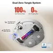 Roborock Qrevo Curv - 18500Pa Suction with AdaptiLift Chassis & Reactive AI 2.0 for Seamless Multi-Surface Cleaning