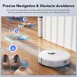 Roborock Qrevo EdgeC - 18,500Pa Suction with 75°C Hot Water Mop Washing & Voice Control for Pet Hair and Stain Removal