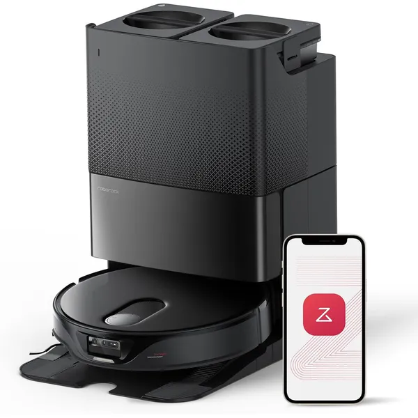 Roborock Qrevo Slim: Ultra-Slim Robot Vacuum Mop with 12000Pa Suction, FlexiArm Edge Cleaning & Dual Anti-Tangle System