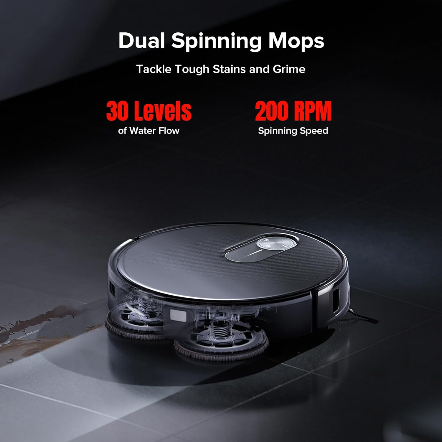 Roborock Qrevo Slim: Ultra-Slim Robot Vacuum Mop with 12000Pa Suction, FlexiArm Edge Cleaning & Dual Anti-Tangle System