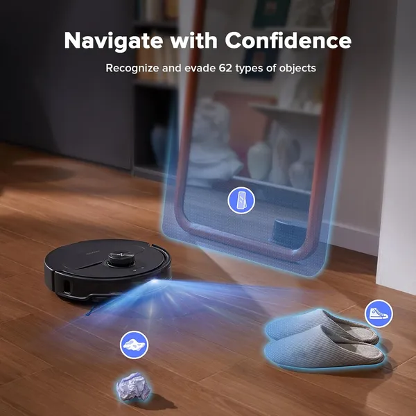 Roborock Qrevo Master: Flagship Robot Vacuum Mop with 15000Pa Suction, AI Reactive Tech & Auto-Empty All-in-One Dock