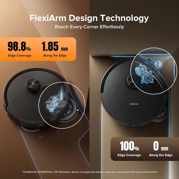 Roborock Qrevo Master: Flagship Robot Vacuum Mop with 15000Pa Suction, AI Reactive Tech & Auto-Empty All-in-One Dock